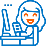 Accountant-blauw-oranje