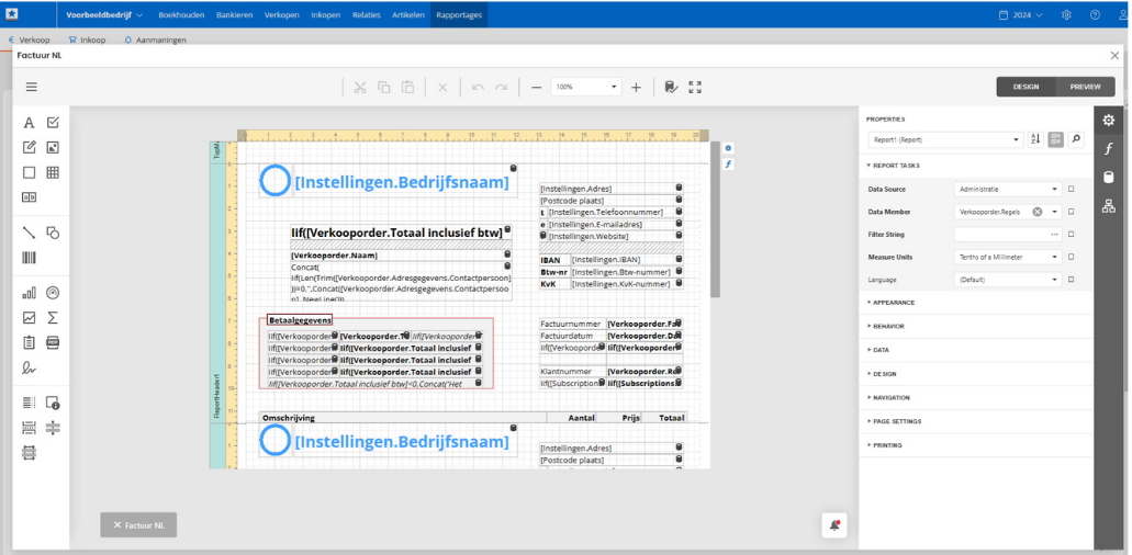 Geavanceerde editor geen beta