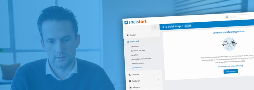 Het boekjaar afsluiten in SnelStart Web