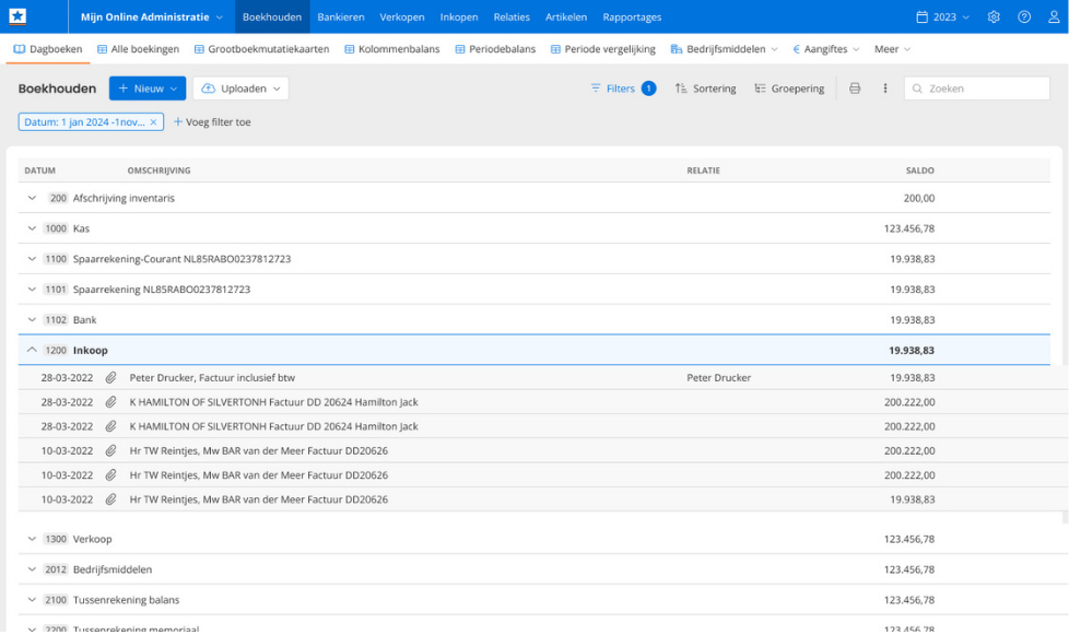 Vernieuwde interface - geen beta GROOT